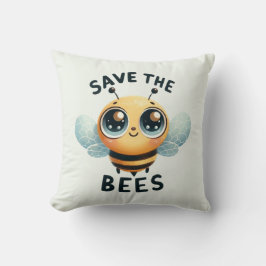 Rett der Bienen - Adorable Bee Cushion Kissen