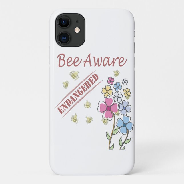 Rett der Bienen Case-Mate iPhone Hülle (Rückseite)