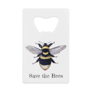 Rett der Bienen Geldbeutel Flaschenöffner