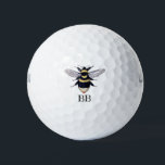 Rett der Bienen Golfball<br><div class="desc">Die Botschaft verbreiten,  um die Bienen mit diesen umweltbewussten Entwürfen retten</div>