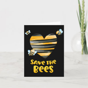 Rett der Bienen Herz-Apiary-Shirt Biene Bienenzüch Karte