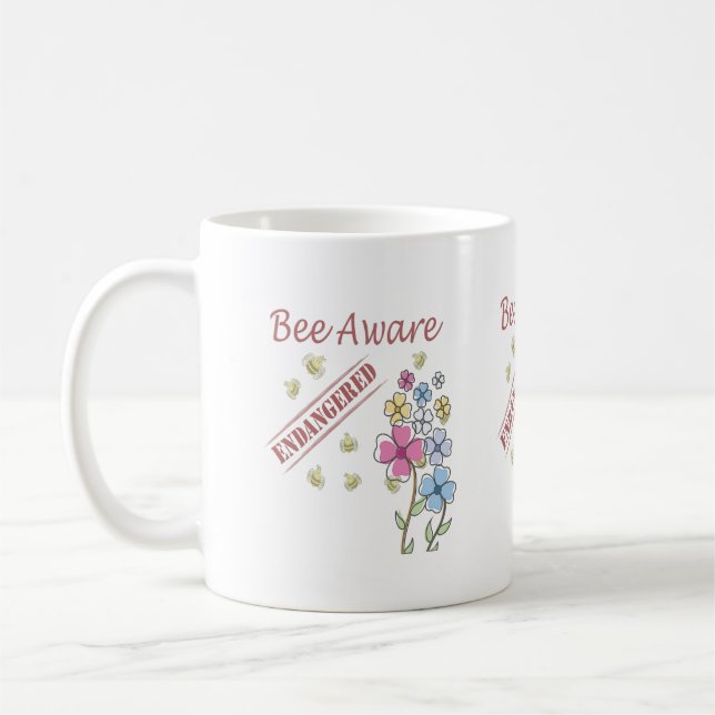 Rett der Bienen Kaffeetasse (Links)