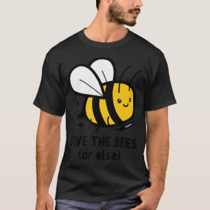 Rett der Bienen oder anderen Messer Natur Tiere T T-Shirt
