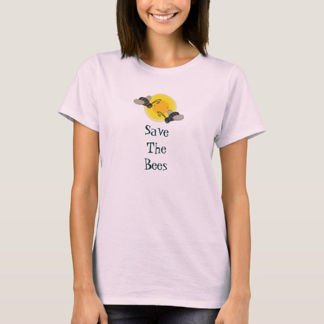 Rett der Bienen T-Shirt (Vorderseite)