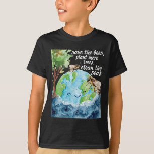 Rett der Bienen - Tag des Umweltschutzes T-Shirt
