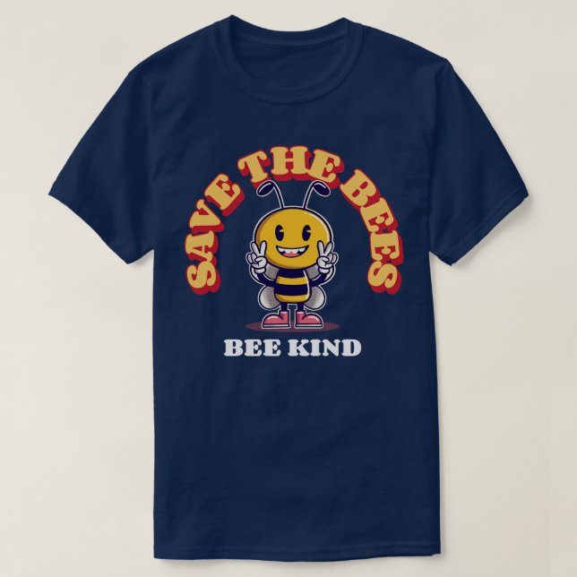 Rett der Bienenvölker T-Shirt (Design vorne)