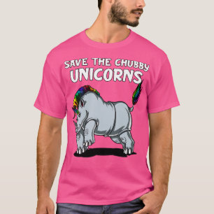 Rett der Chubby Unicorns Rhino T-Shirt