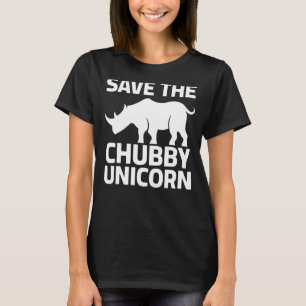 Rett der Chubby Unicorns Rhino T-Shirt