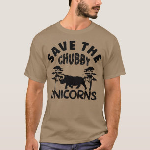 Rett der Chubby UnicornsTierrechte T-Shirt