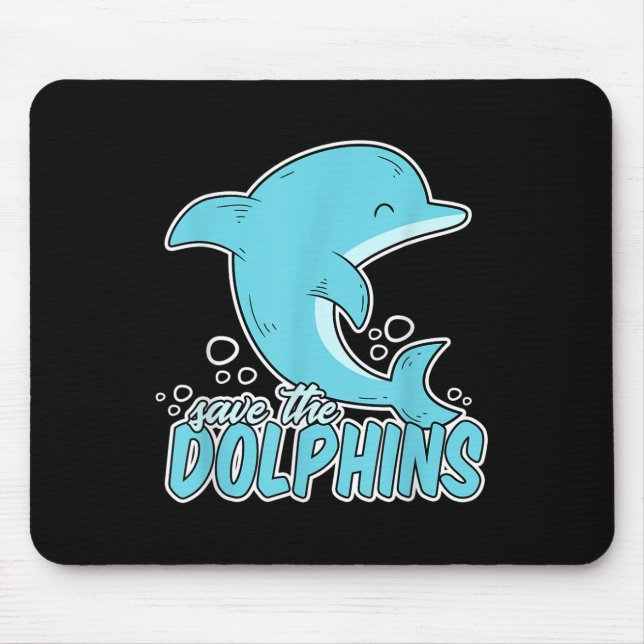 Rett der Delphine - Meerestierschutzgebiet Mousepad (Vorne)