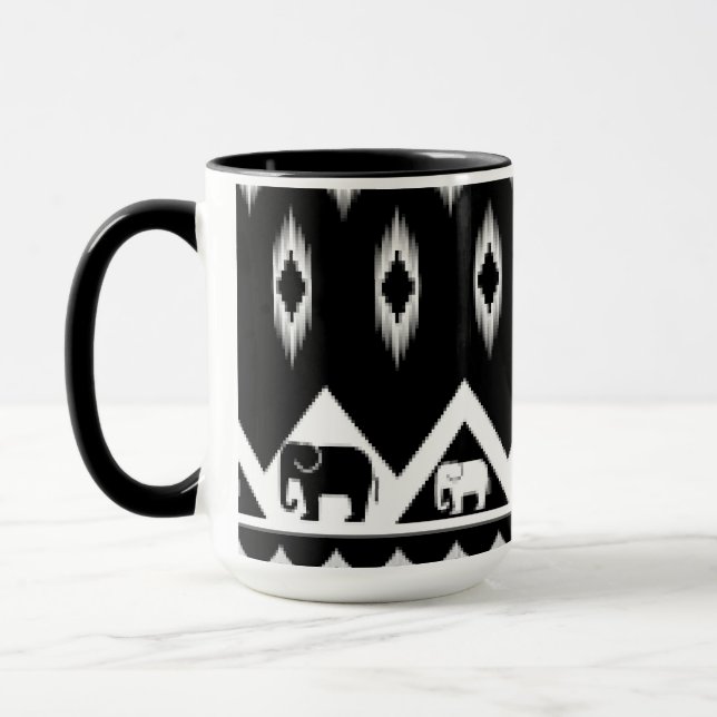 Rett der Elefanten-Kombinations-Tasse Tasse (Links)