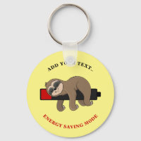 Rett der Energie | Funny Sloth Personalisiert