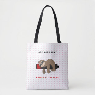 Rett der Energie Funny Sloth Template