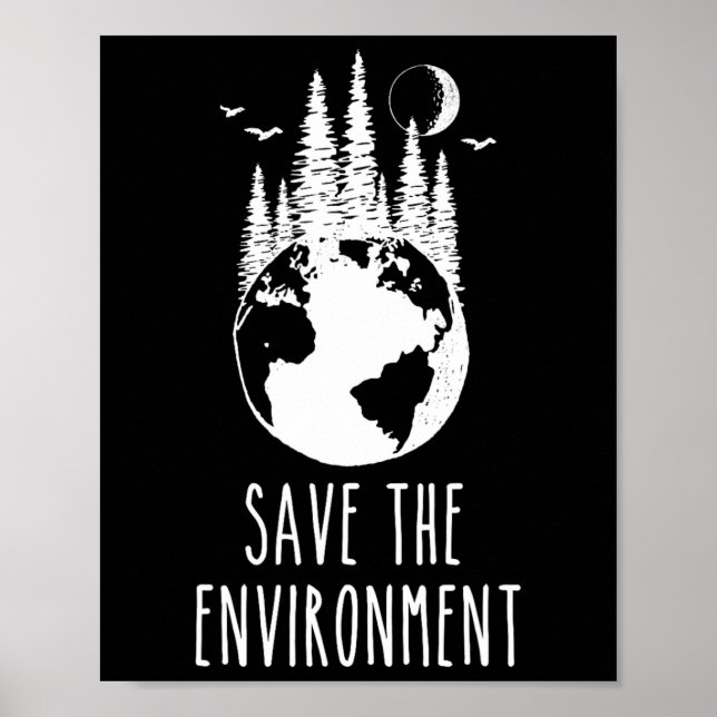 Rett der "Environment Earth Day Nature Wildlife Co Poster (Vorne)