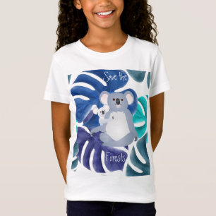 Rett der Forests Mama und Baby Koala in Forest T-Shirt