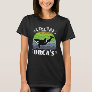 Rett der geschützten Artenumgebung Orcas T-Shirt