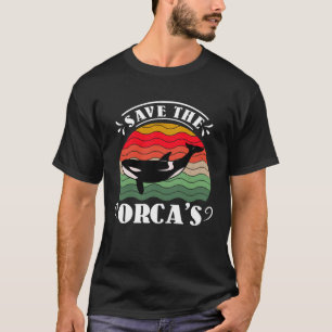 Rett der geschützten Artenumgebung Orcas T-Shirt