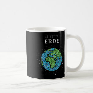 Rett der globalen Klippe für den Umweltschutz Kaffeetasse