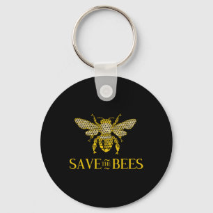 Rett der Honigwabenkräfte der Bienen Schlüsselanhänger