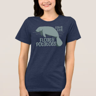 Rett der Kartoffelnase Floaty Tri-Blend Shirt