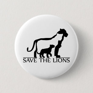 Rett der Löwen Button