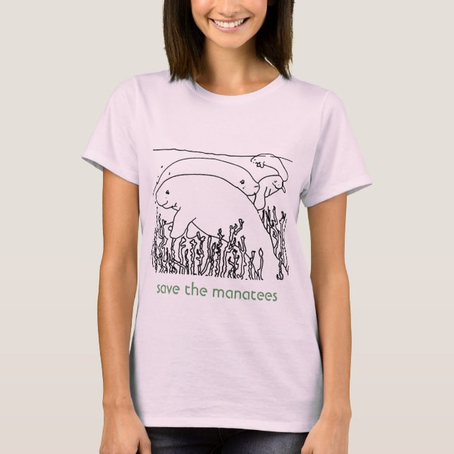 Rett der Manatees T-Shirt (Vorderseite)