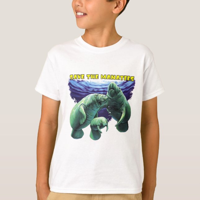 Rett der Manatees T-Shirt (Vorderseite)