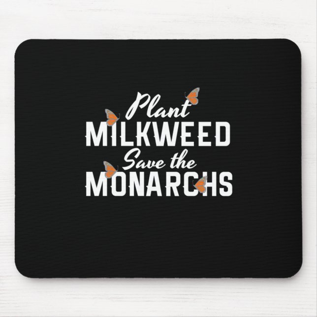 Rett der Monarchen-Schmetterling Mousepad (Vorne)