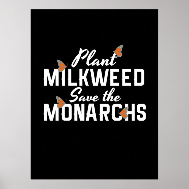Rett der Monarchen-Schmetterling Poster (Vorne)