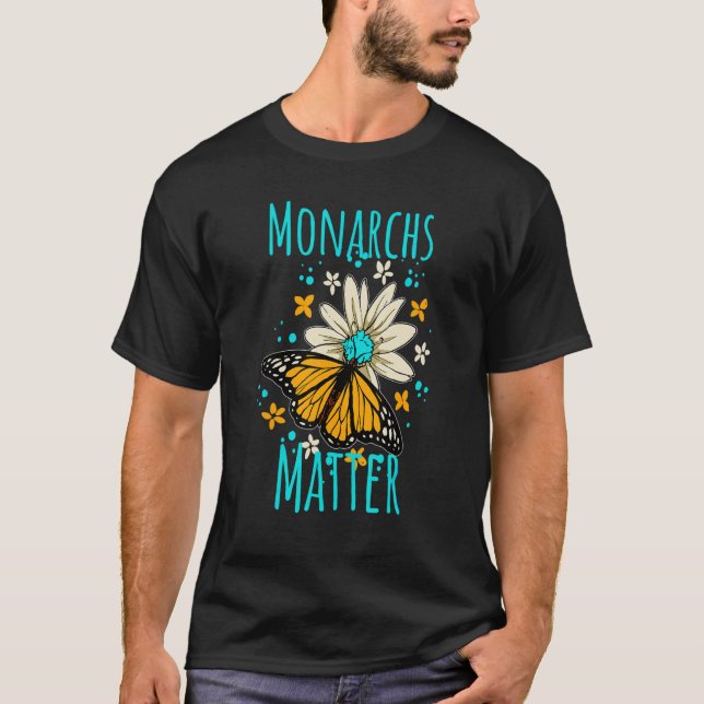 Rett der Monarchen-Schmetterlingsmonarchie 1 T-Shirt (Vorderseite)