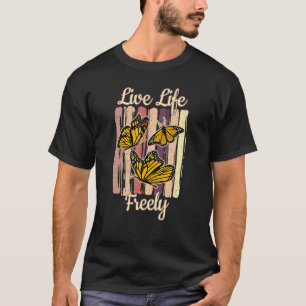 Rett der Monarchen-Schmetterlingsmonarchie T-Shirt