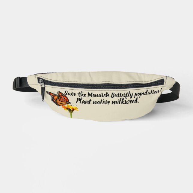Rett der Monarchschmetterlingspopulation Bauchtasche (Vorderseite)
