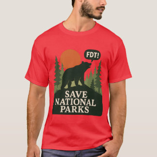 Rett der Nationalparks FDT T-Shirt