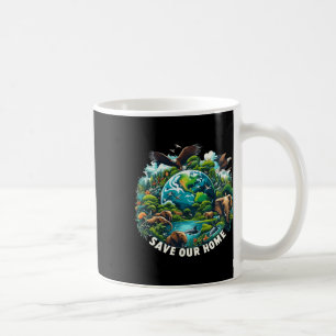 Rett Der Ozean Rette unsere Zuhause Earth Day Natu Kaffeetasse