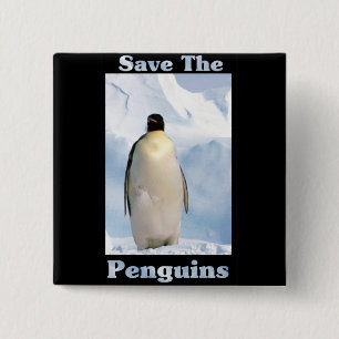 Rett der Pinguine Button