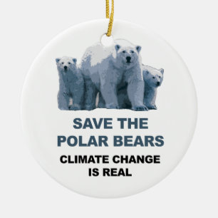Rett der Polarbären Keramikornament