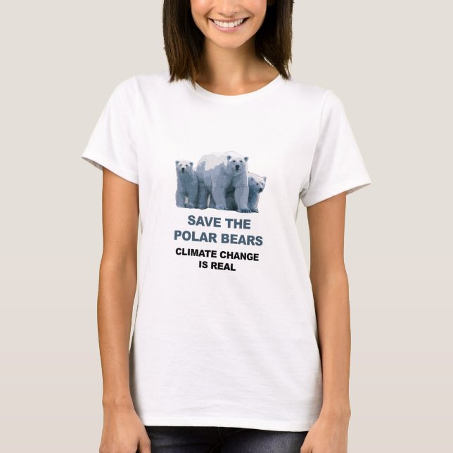 Rett der Polarbären T-Shirt (Vorderseite)