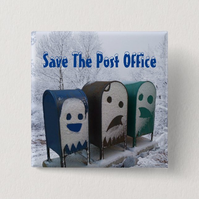 Rett der Post Button (Vorderseite)