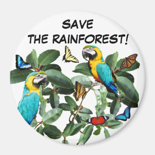 RETT DER RAINFORESSE MAGNET