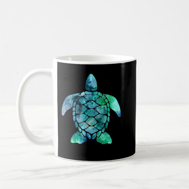 Rett der Schildkröten-Meeresschildkröten Geschenke Kaffeetasse (Links)