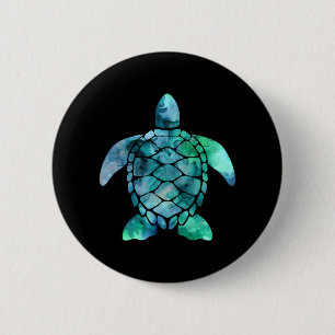 Rett der Schildkröten Meeresschildkröten Meerestie Button