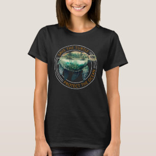 Rett der Schildkröten Rettete die Ozeanumweltpfleg T-Shirt
