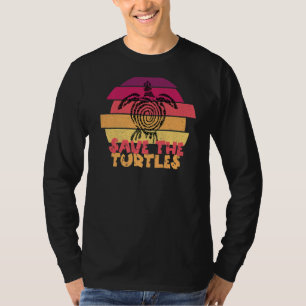 Rett der Schildkröten Tierrechte Meeresschildkröte T-Shirt