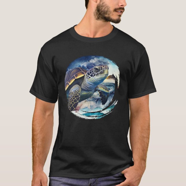 Rett der Schildkrötenschutzzone T-Shirt (Vorderseite)
