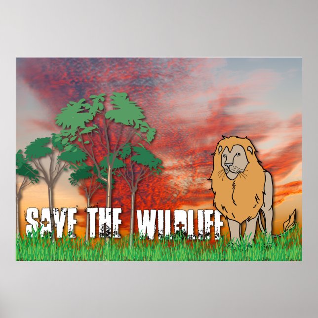 Rett der Tierwelt Poster (Vorne)