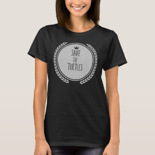Rett DER TURTLES-TIERSCHALTFLÄCHE T-Shirt