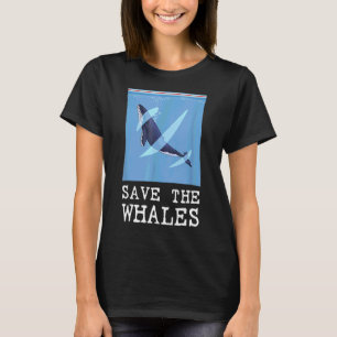 Rett der Wale Food Storage Bag Whale Conservati T-Shirt