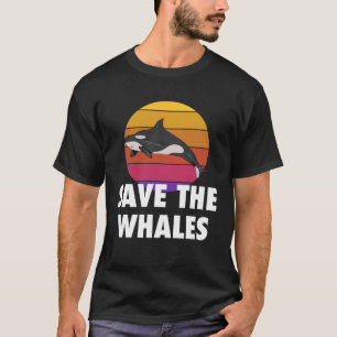 Rett der Wale Killer Whale Orca Beach T-Shirt