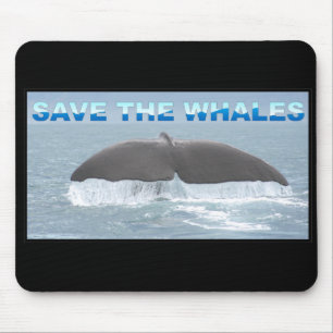 Rett der Wale Mousepad