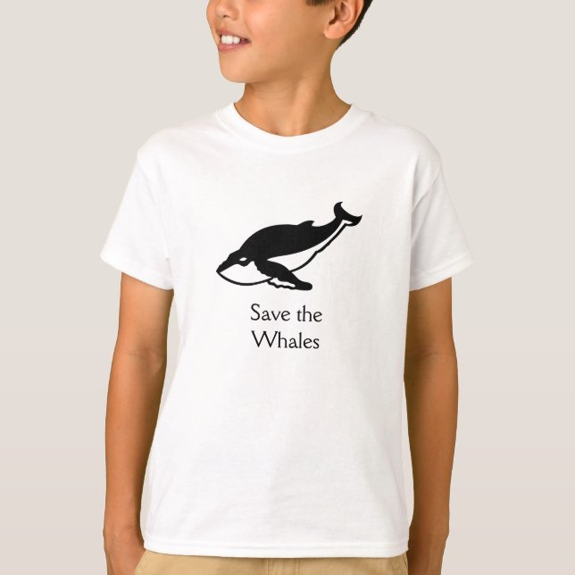 Rett der Wale T-Shirt (Vorderseite)